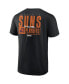 Men's Black Phoenix Suns 2022 NBA Playoffs Dunk T-shirt