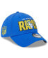 Фото #2 товара Men's Royal Los Angeles Rams 2023 NFL Draft 39THIRTY Flex Hat