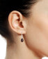 ფოტო #3 პროდუქტის Gemstone (3-3/4 ct. t.w.) and Diamond Accent Birthstone Drop Earrings in Sterling Silver