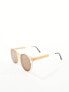 Фото #5 товара Spitfire post punk round sunglasses in brown