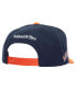 Фото #3 товара Mitchell Ness Men's Navy Houston Astros Team Pro Snapback Hat