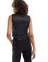 Фото #2 товара Mango co-ord dad waistcoat in black