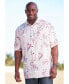 Big & Tall Short-Sleeve Linen Shirt