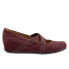 Фото #1 товара Softwalk Waverly S1762-606 Womens Burgundy Narrow Mary Jane Flats Shoes 9.5