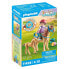 Фото #4 товара PLAYMOBIL Girl With Pony And Foal Construction Game