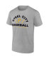 Фото #2 товара Men's Heathered Gray Pittsburgh Pirates Iconic Go for Two T-shirt