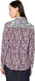 Foxcroft 256827 Women's Mary Ditsy Floral Top Multi Size 8P