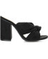 ფოტო #2 პროდუქტის Women's Tabithea Knotted Block Heel Sandals
