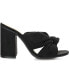 Фото #2 товара Women's Tabithea Knotted Block Heel Sandals