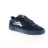 Фото #4 товара Lakai Cambridge MS3220252A00 Mens Blue Suede Skate Inspired Sneakers Shoes