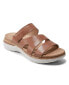 Фото #1 товара Women's Ralli Almond Toe Flat Strappy Casual Sandals