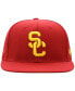 ფოტო #2 პროდუქტის Men's Cardinal USC Trojans Team Color Fitted Hat