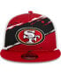 Men's Scarlet San Francisco 49ers Tear Trucker 9FIFTY Snapback Hat