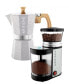 Grind Brew Duo: Milano Stone Moka Pot Bremen Burr Grinder