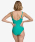 ფოტო #2 პროდუქტის Twist-Front Tummy-Control One-Piece Swimsuit, Created for Macy's