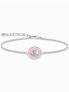 Фото #1 товара Thomas Sabo A2143-691-9-L19V Silver bracelet w. pink pendant