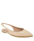 ფოტო #1 პროდუქტის Women's Valerie Studded Slingback Pointed-Toe Flats