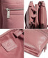 Triple-Zip Pebble Leather Dasher Crossbody, Created for Macy's