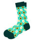 ფოტო #2 პროდუქტის Women's Avocado W-Cotton Novelty Crew Socks with Seamless Toe Design, Pack of 1
