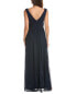 Dessy Collection Draped Chiffon Maxi Dress Women's