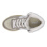 Фото #4 товара Diadora Mi Basket Used High Top Mens Grey, White Sneakers Casual Shoes 158569-C