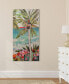 Фото #4 товара "Palm Tree Whimsy II" Fine Giclee Printed Directly on Hand Finished Ash Wood Wall Art, 48" x 24" x 1.5"