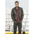 URBAN CLASSICS Parka Leather Imitation