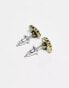 Фото #3 товара Classics 77 dusk til dawn stud earrings in gold