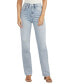 Фото #1 товара Джинсы роскошные Silver Jeans Co. Highly Desirable High Rise Straight Leg - женские