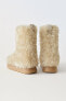 Фото #4 товара Ботинки для девочек ZARA Furry_bot (меховые)