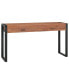 Фото #1 товара Desk with 2 Drawers 55.1"x15.7"x29.5" Teak Wood