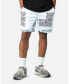 Men's Fragment Mesh Shorts - XXXLarge, White