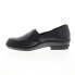 Фото #7 товара David Tate Stretchy Womens Black Leather Slip On Loafer Flats Shoes