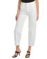 Фото #1 товара Frame Denim Ultra High-Rise Rumpled Blanc Barrel Jean Women's White 26