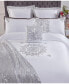 Фото #1 товара Grace Sequin Embellished Duvet Cover Set With Matching Pillow Cases King