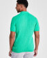 ფოტო #2 პროდუქტის Men's Regular-Fit Sweater-Knit Polo Shirt, Created for Macy's
