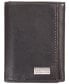 Men's Nappa Leather Extra-Capacity Tri-Fold Wallet