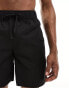 ASOS 4505 running shorts in textured fabric in black