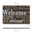 Fußmatte 'Welcome' Kokos 40x60 cm