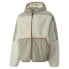 Фото #2 товара Puma Gridlock Sherpa Hooded Full Zip Jacket Mens White Casual Athletic Outerwear