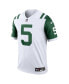 Фото #3 товара Men's Garrett Wilson New York Jets Classic Alternate Legend Jersey