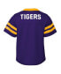 Toddler Boys and Girls Purple LSU Tigers Two-Piece Red Zone Jersey and Pants Set