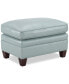 Фото #1 товара Marick 30" Leather Ottoman, Created for Macy's