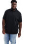 Polo Ralph Lauren Big &Tall icon logo pima cotton polo classic fit in black