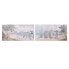 Картина Home ESPRIT Пляж Средиземноморье 120 x 3 x 60 cm (2 штук)