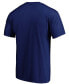 Фото #3 товара Men's Blue Toronto Maple Leafs Team Primary Logo T-shirt