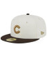 Фото #4 товара Men's White, Brown Chicago Cubs 1962 MLB All-Star Game 59FIFTY Fitted Hat