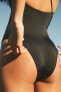 Фото #5 товара Пляжный купальник H&M с высокой посадкой и подкладкой в чашечках