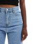 Фото #2 товара DTT Lou mom jeans in light blue wash