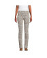 ფოტო #3 პროდუქტის Petite Starfish Mid Rise Slim Leg Elastic Waist Pull On Pants